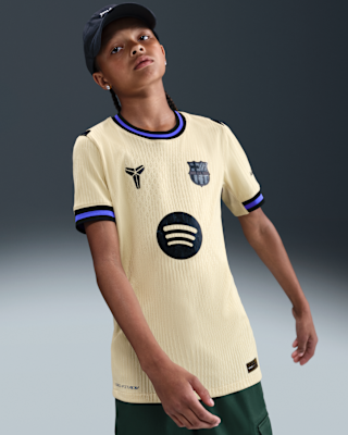 Nike FC Barcelona 01-02 アウェイシャツ ベージュ Buy F.C. Barcelona 2025/26 Match Away Men's Kobe Dri-FIT ADV